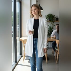 Lily Morgan Open Cardigan